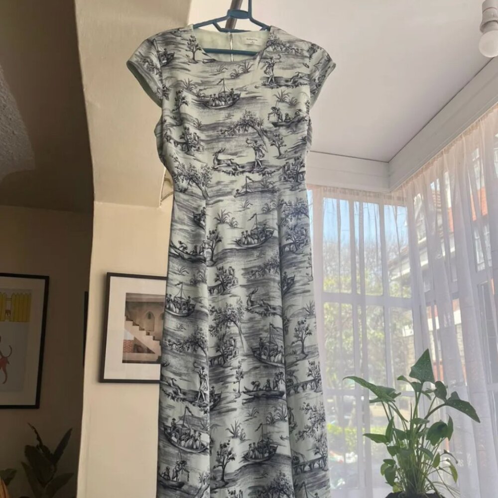 Anthropologie Midi Boating Dress Small